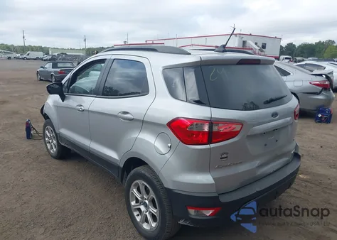 2021 Ford Ecosport Se из США, поврежденный, VIN MAJ6S3GLXMC402379